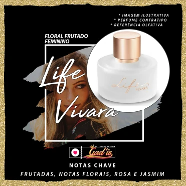 Perfume Similar Gadis 1011 Inspirado em Life Contratipo